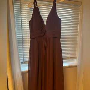 Azazie dress, brand new with tags never worn color is sangria size 10